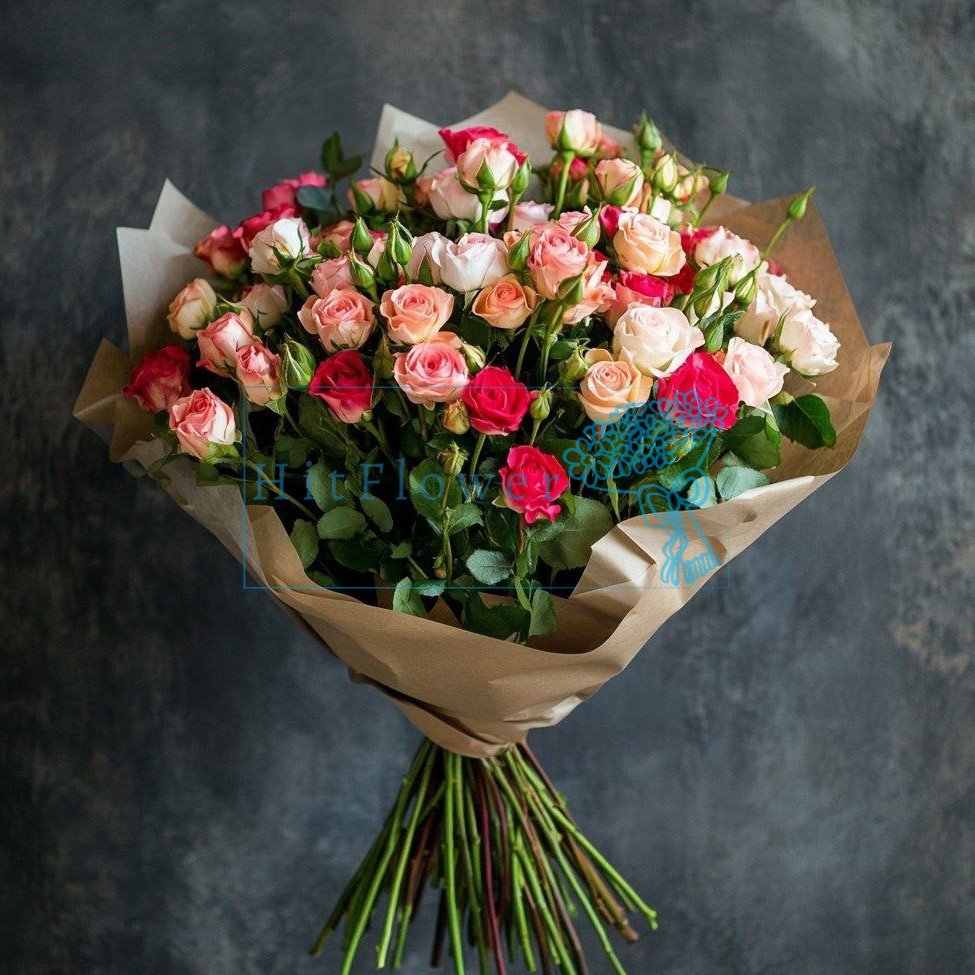 Букет Радужный Восход Букет роз Радужный Восход